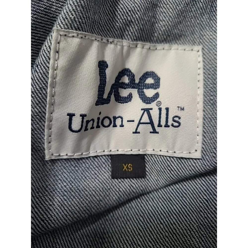 Lee Union Alls Jumpsuit Women's Size XS Coveralls Blue Denim One Piece NWT - Picture 6 of 10